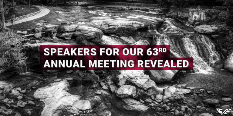 Speakers for our 63rd Annual Meeting Revealed